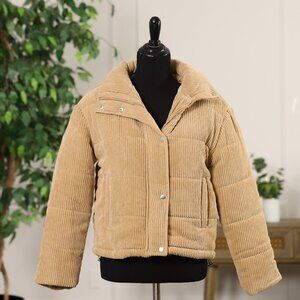 Bagatelle Corduroy Puffer Coat